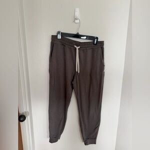 Vuori Performance Jogger in Fossil Heather Women’s Medium Athleisure Drawstring